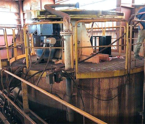 2 Units - METSO Model RCS 50, 50 Cubic Meter. Flotation Cells with 125 HP motor